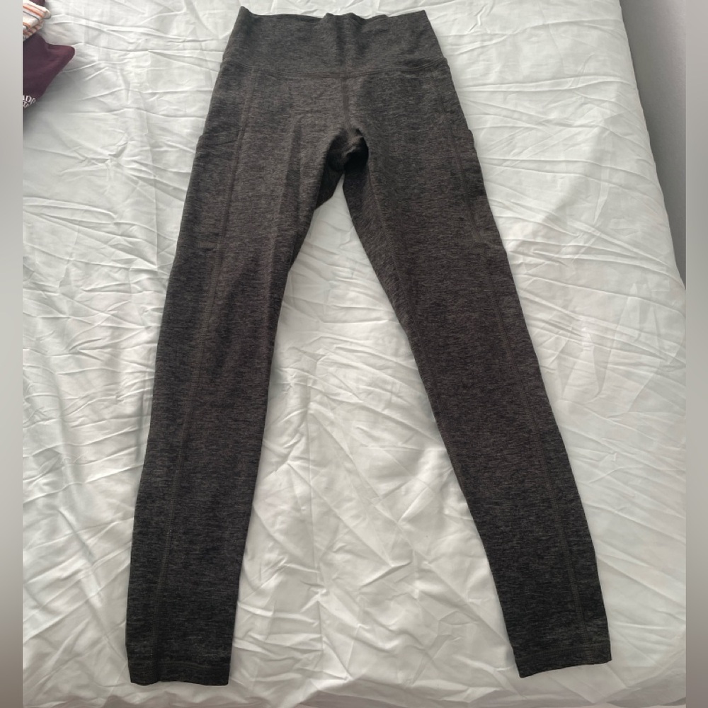 Aerie Green Leggings w/ Pockets